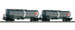 PIKO Set 2 wagon citerne bogies